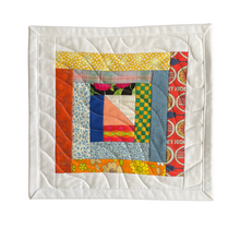 Load image into Gallery viewer, Scrappy Log Cabin Mini-Quilt
